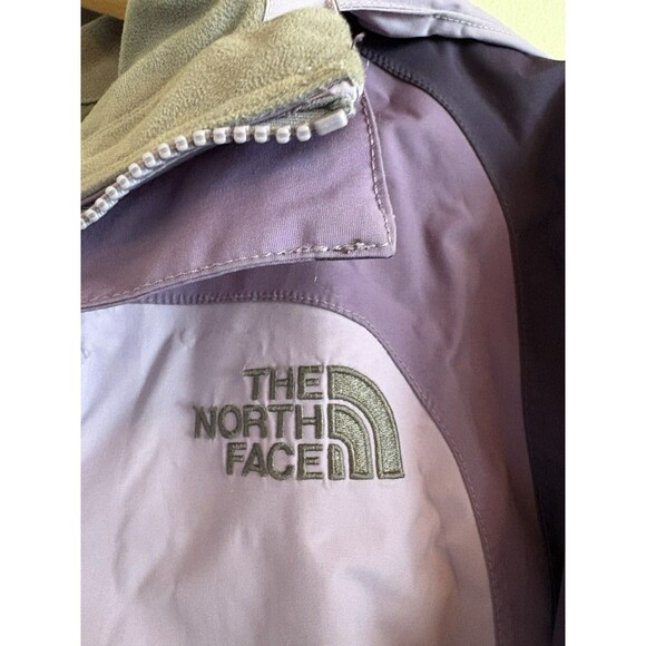 The North Face Women’s HyVent Hooded Lilac Purple Jacket Size XL No Vest LINER - Picture 2 of 15
